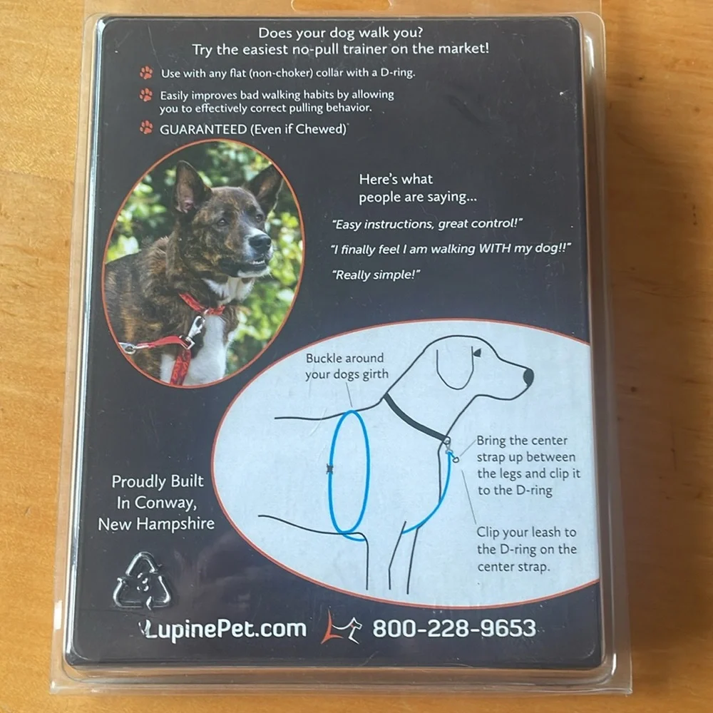 Lupine No-Pull Training Harness 14”-24”